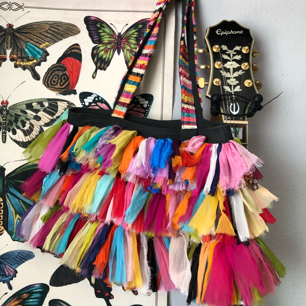 Fun Layered Colorful Bag - Picture 2 of 6